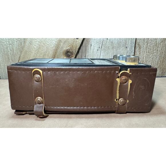 Vtg Alaron AC-DC Convertible Solid State Model B 1520 Hand Stitched Cover Works! - Picture 8 of 8